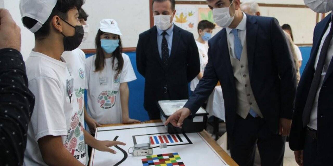 Milas’ta bilim fuarının açılışı yapıldı