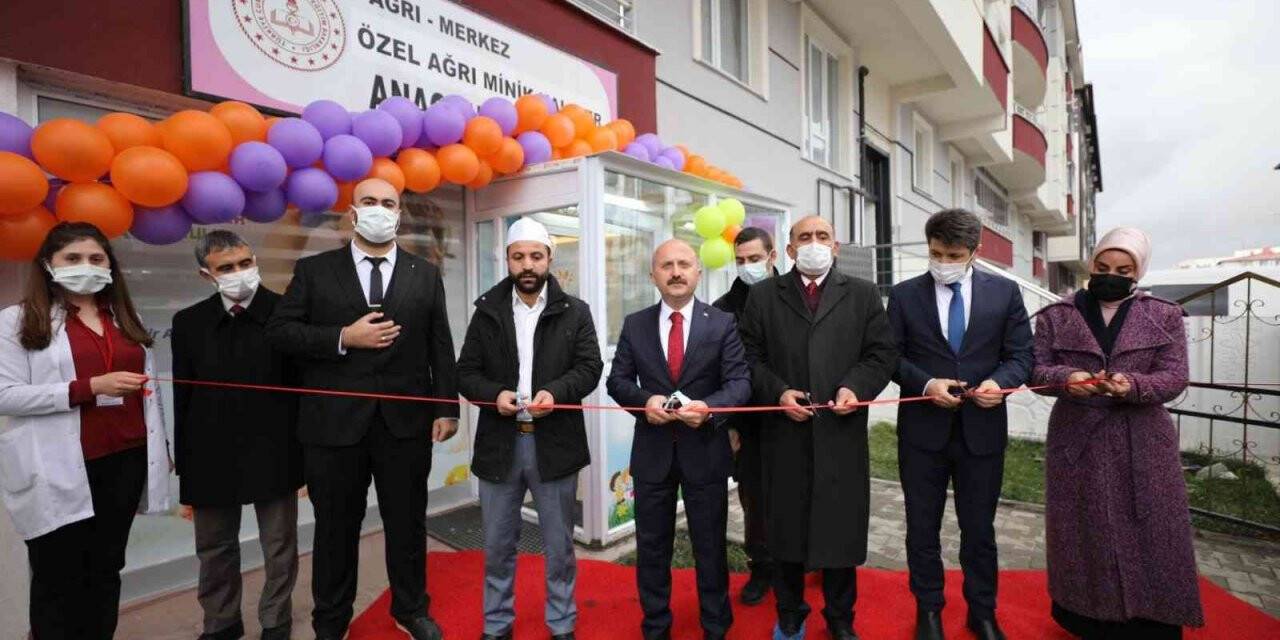 Ağrı Valisi Varol, anaokulu açılışı gerçekleştirdi