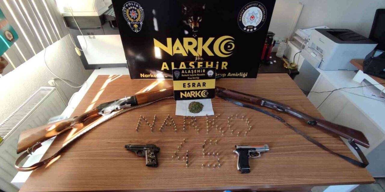 Manisa’da uyuşturucu operasyonu: 6 gözaltı