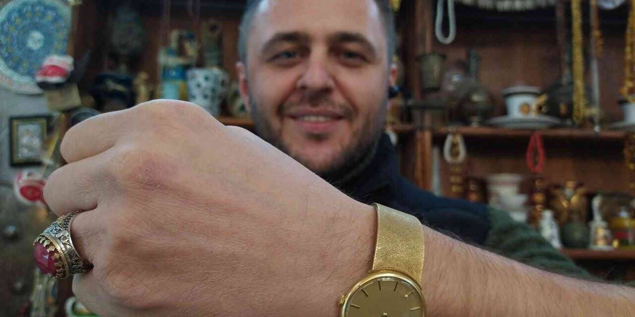 Altından yapılan yüz yıllık saat servet fiyatına satışta