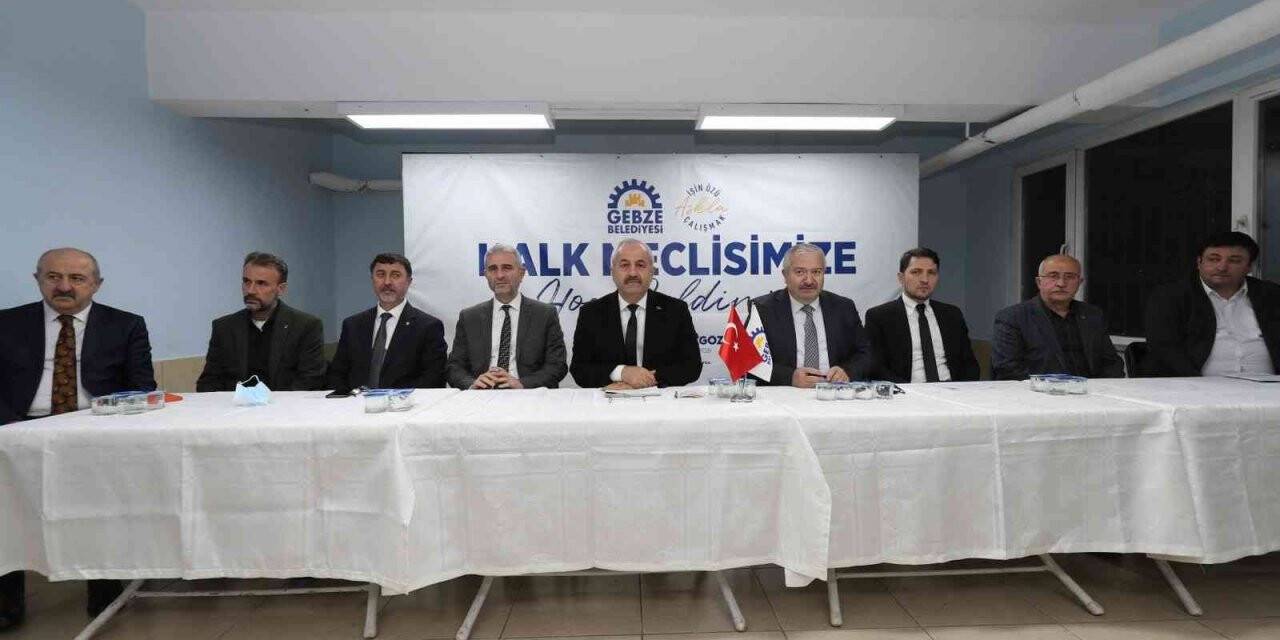 Gebze’de halk meclisi toplantıları sürüyor