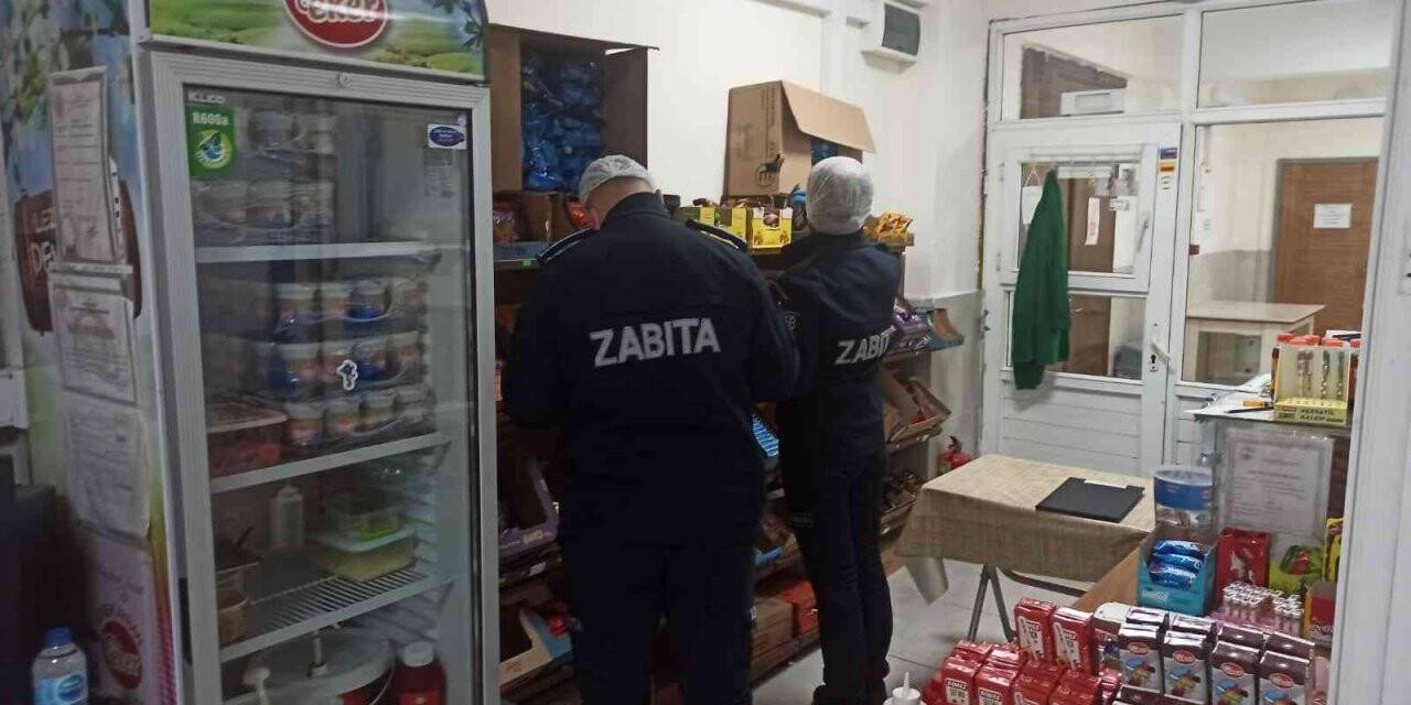 Zabıtanın okul kantini denetimleri aralıksız sürüyor