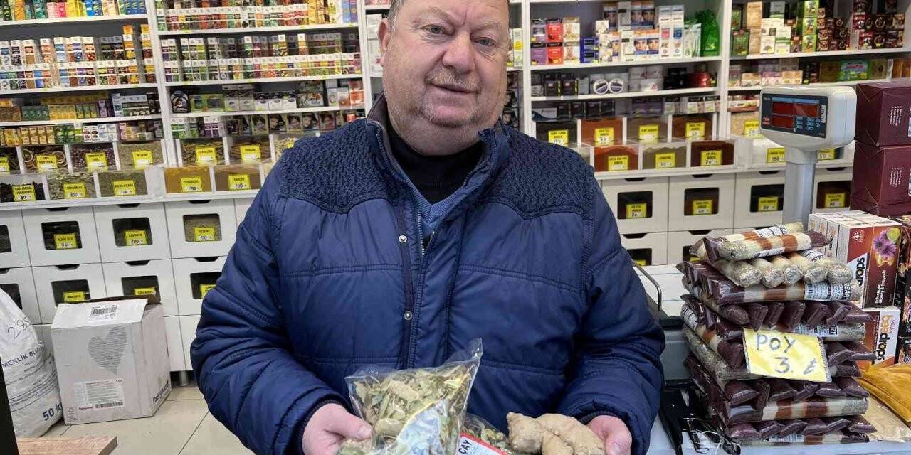 Havalar soğudu vatandaş aktarlara koştu