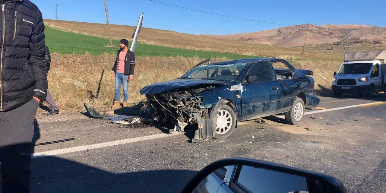 Diyarbakır’da trafik kazası: 2 yaralı