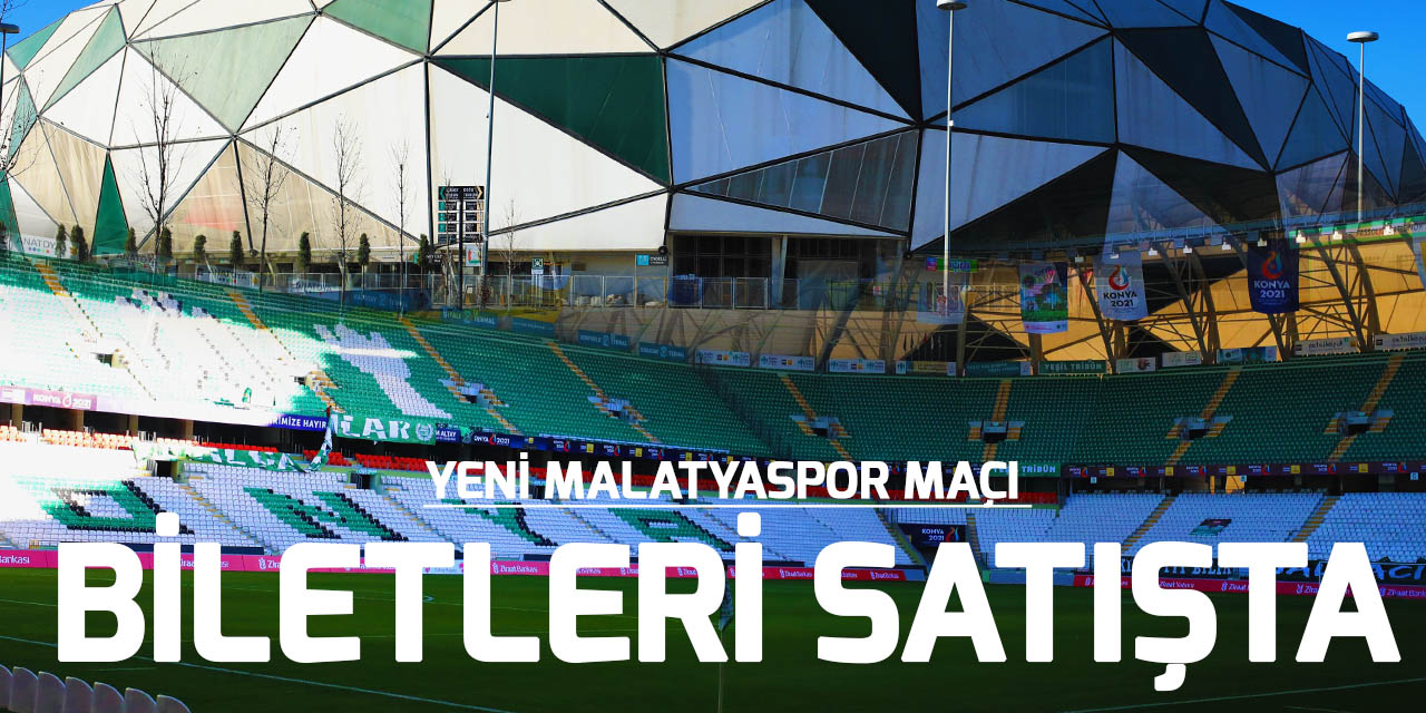 Konyaspor - Y. Malatyaspor maçı biletleri satışta