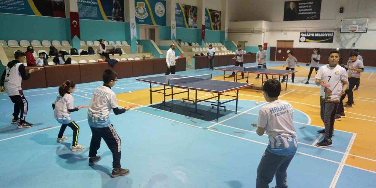Haliliye’de kış spor okullarına yoğun ilgi