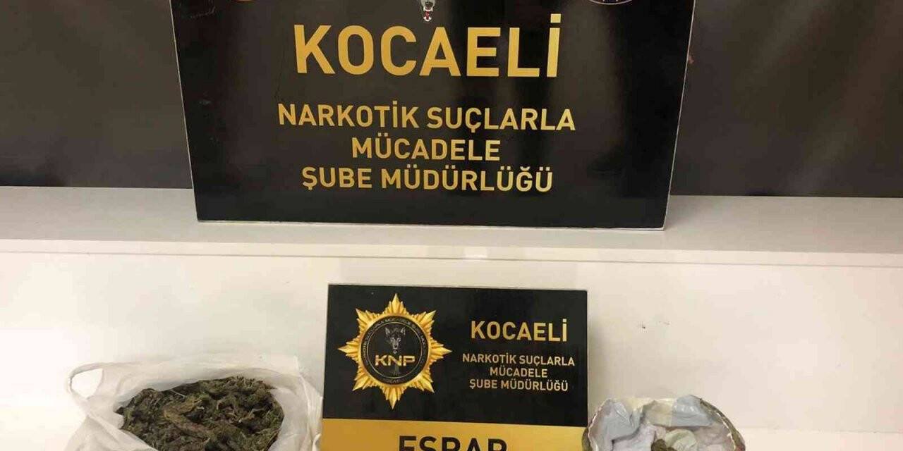 Kocaeli’de yüzlerce kilo uyuşturucu ele geçirildi
