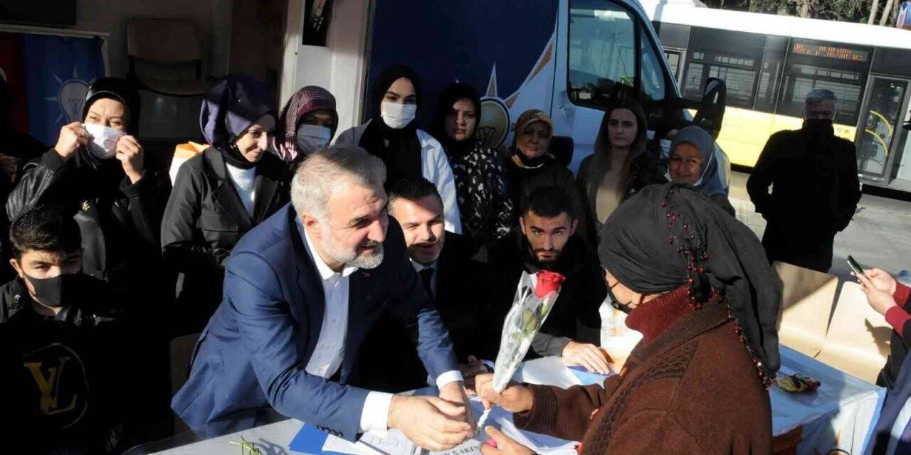 AK Parti İstanbul İl Başkanı Osman Nuri Kabaktepe Şişli’de engellilerle buluştu