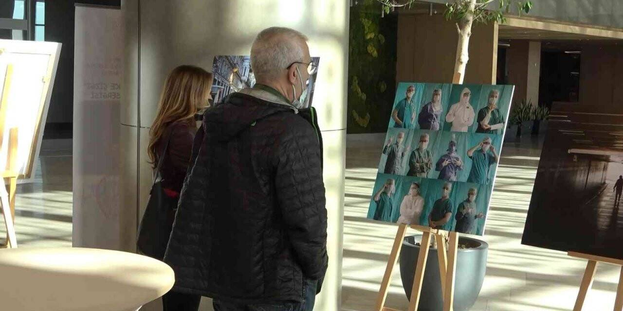 Başakşehir Çam ve Sakura Şehir Hastanesi’nde “İnce Çizgi” sergisi