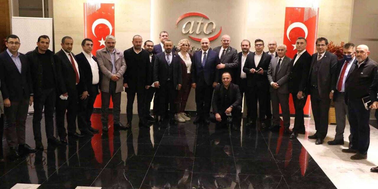 Halkbank Genel Müdürü Arslan ATO’da