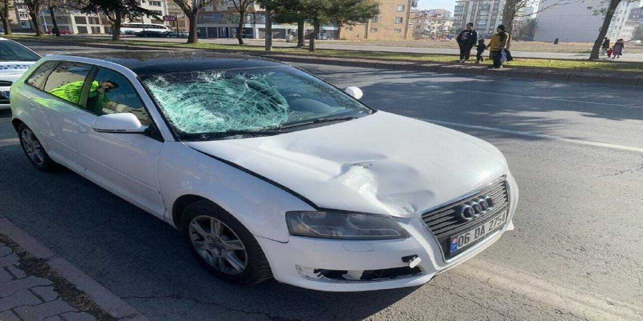 Karşıya geçemedi