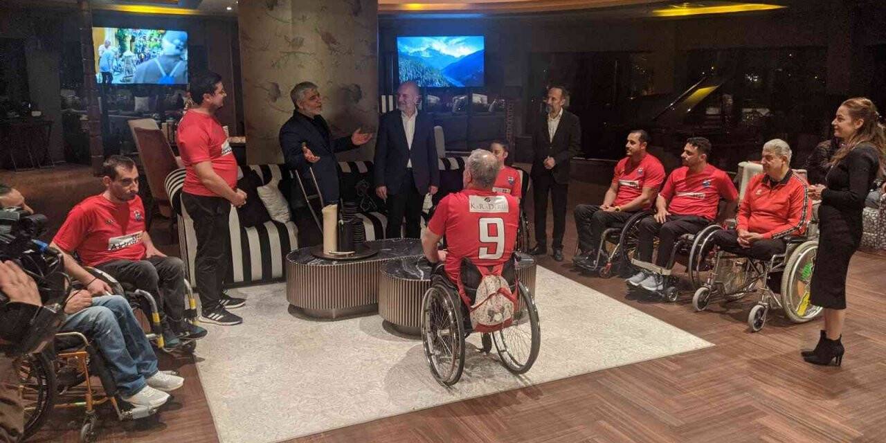 Terma City yöneticileri Yosk’un engelli sporcularıyla biraraya geldi