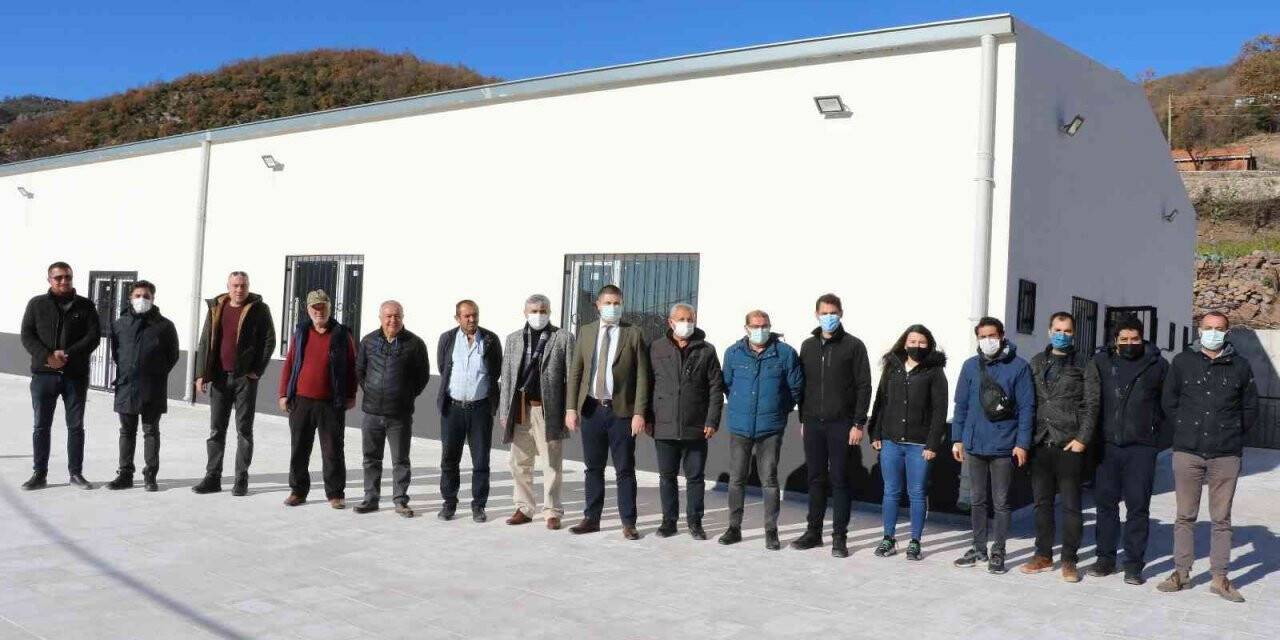 Çok amaçlı salonda sona yaklaşıldı