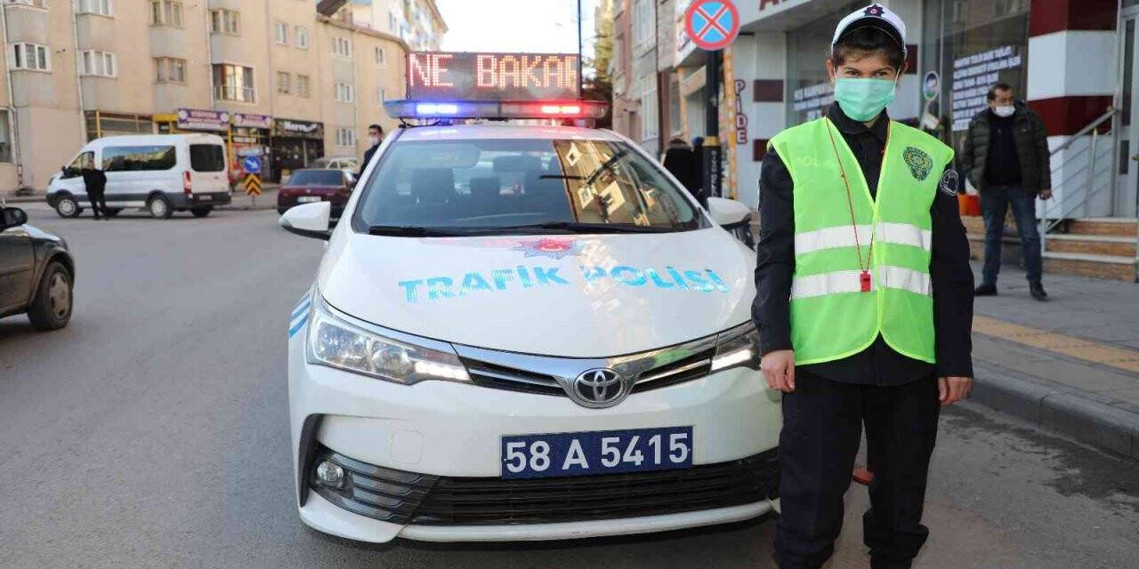 Engelli kız çocuğunun polis olma hayali gerçek oldu