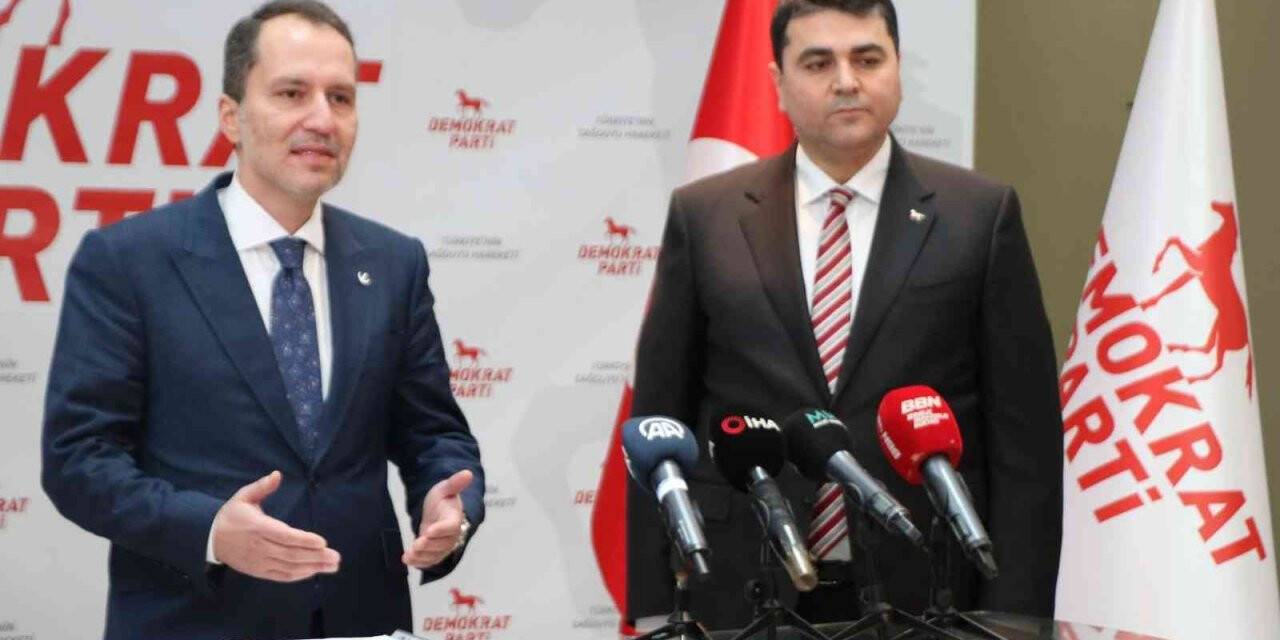 Yeniden Refah Partisi Lideri Erbakan’dan Gültekin Uysal’a ziyaret