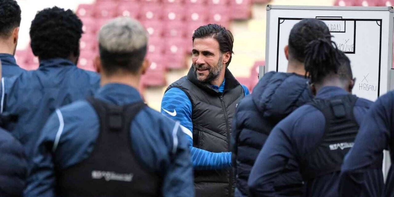 Hatayspor, Başakşehir maçının hazırlıklarını sürdürüyor