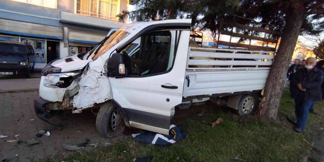 Çarşamba’da trafik kazası: 1 yaralı