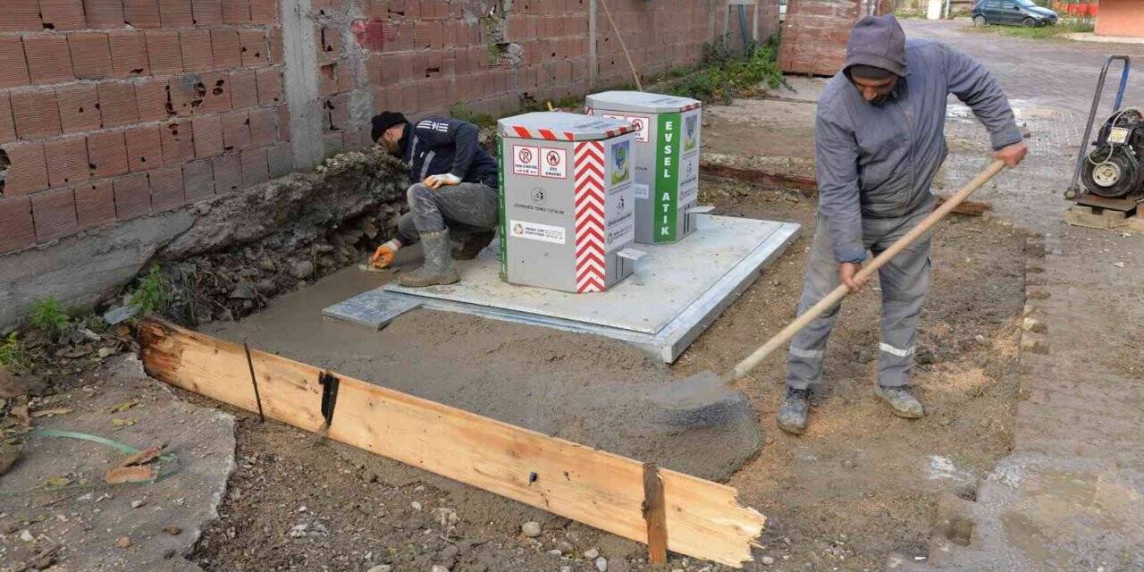 Türkeli yer altı çöp konteyner sistemine geçiyor