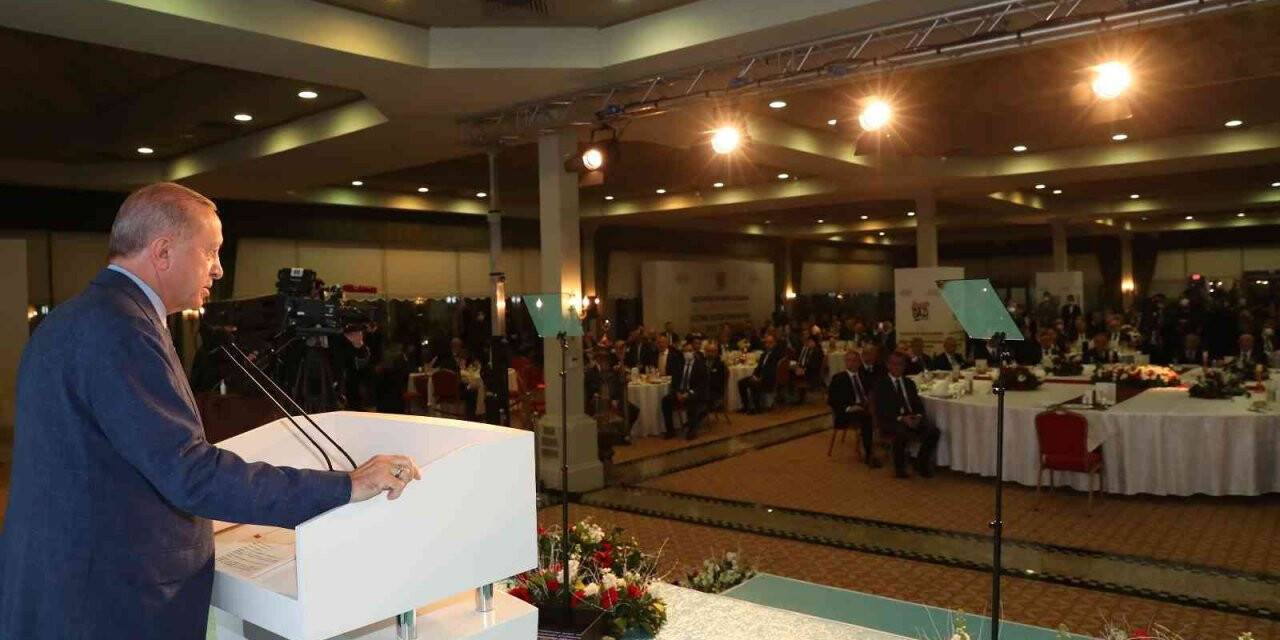 Cumhurbaşkanı Erdoğan: “Bizim tek derdimiz var ihracat ihracat ihracat, bunu başaracağız”