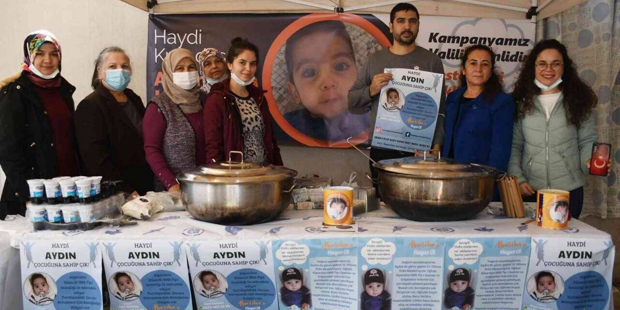 Kuşadası Belediyesinden SMA hastası minik Alparslan’a destek