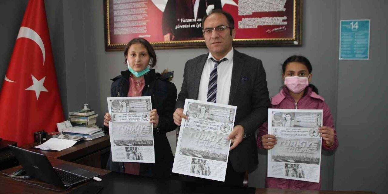 ’15 Temmuz’ isimli gazetenin ilk sayısı çıktı