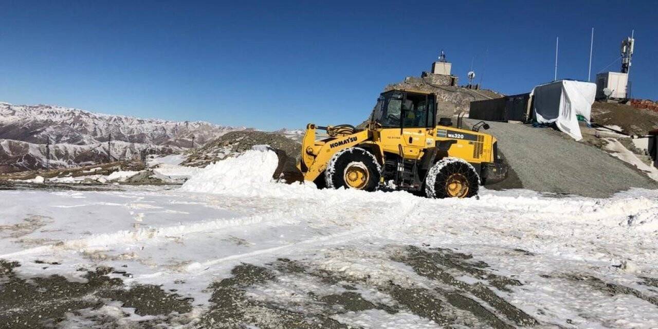 Şırnak’ta karla mücadele başladı