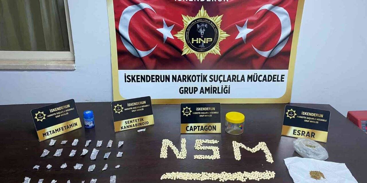 Hatay’da uyuşturucu operasyonu