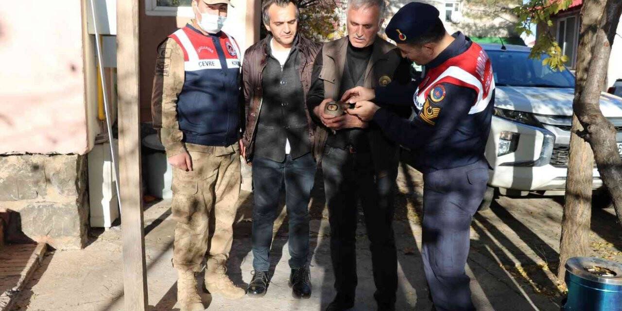Yaralı bulunan keklik tedavi altına alındı