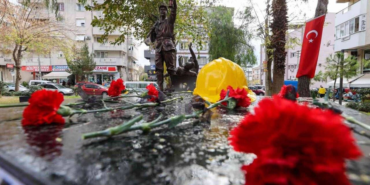 Buca’da maden şehitleri unutulmadı