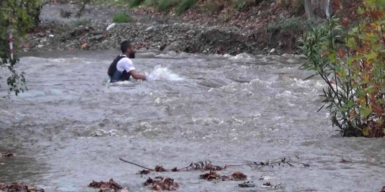 İda Ultra Maraton’da boğulma tehlikesi geçiren sporcunun zor anları kameralara yansıdı
