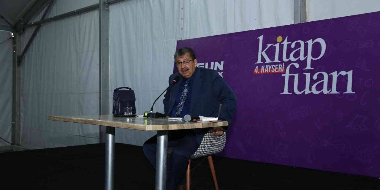 Edebiyat dünyasının önemli isimleri Kayseri 4. Kitap Fuarı’nda sevenleriyle buluştu