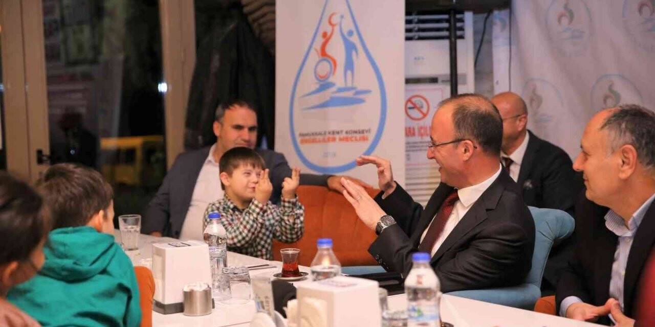 Başkan Örki’den engelliler gününe özel buluşma