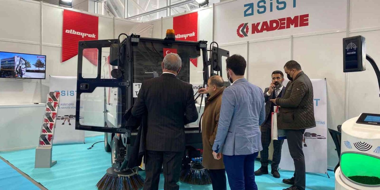 Kademe araçları Clean Eurasia Expo’da sergilendi