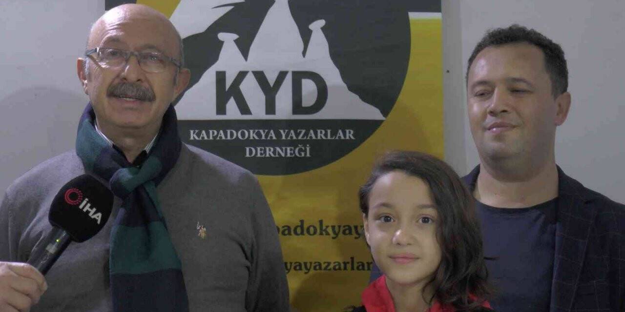10 yaşındaki yazar imza gününde okurlarıyla buluştu