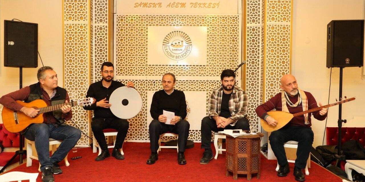 İlkadım’da şiir ve türkü akşamı