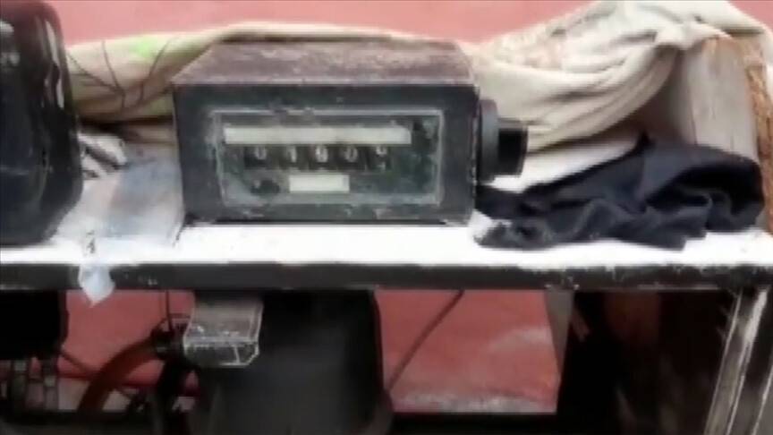 Park halindeki araçlardan akaryakıt çalan kişi yakalandı