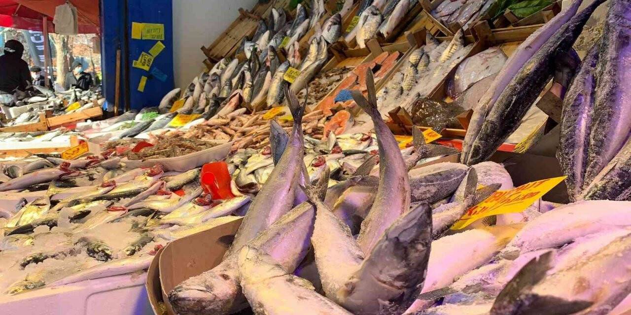 Lodos balık tezgahlarını da etkiledi