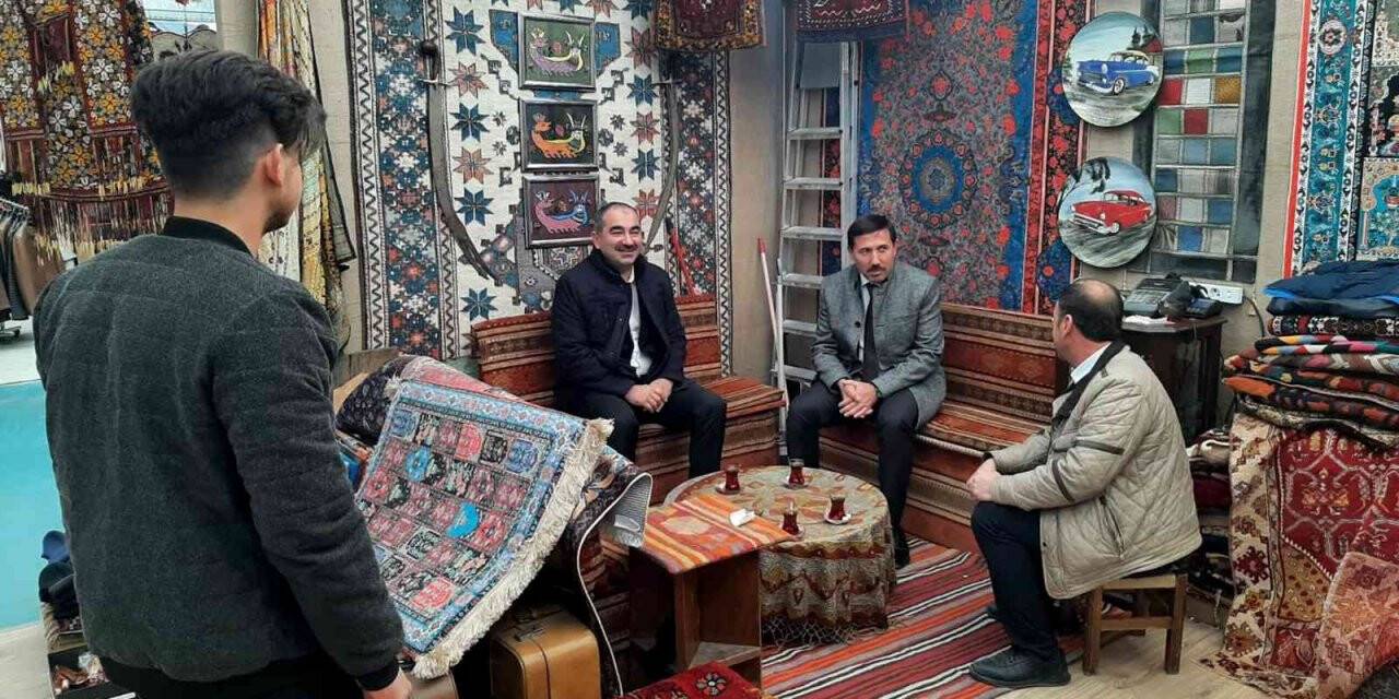 Karatay Belediye Başkanı Hasan Kılca, esnafla buluştu