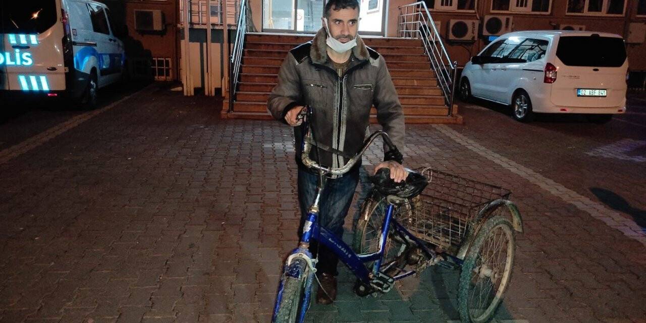 Bisikleti çalınan engelli vatandaş için polis seferber oldu