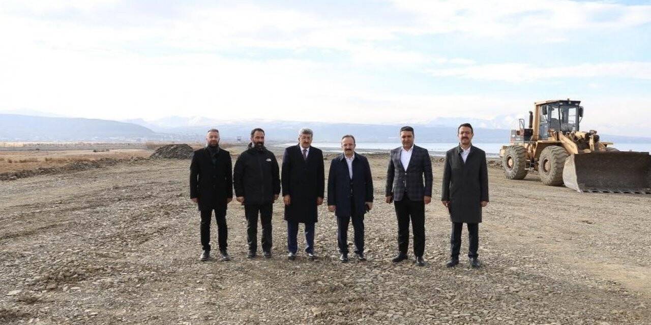 İçişleri Bakan Yardımcısı Çataklı Van’daki yatırımları inceledi