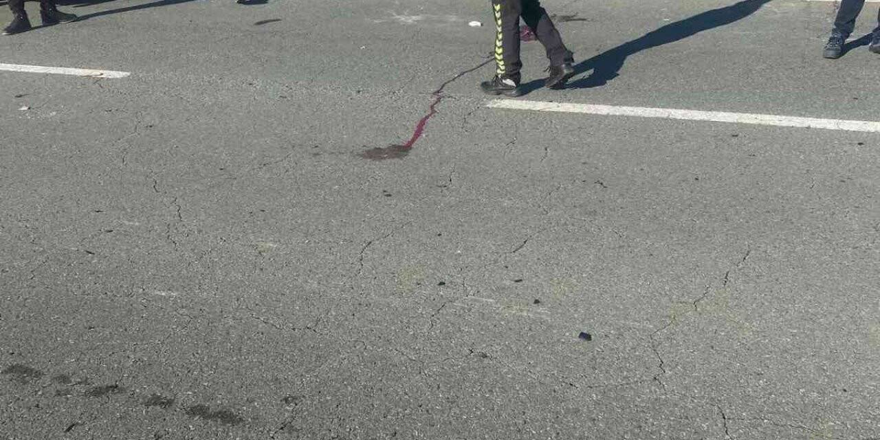 Tünel çıkışında otomobilin çarptığı yaya hayatını kaybetti