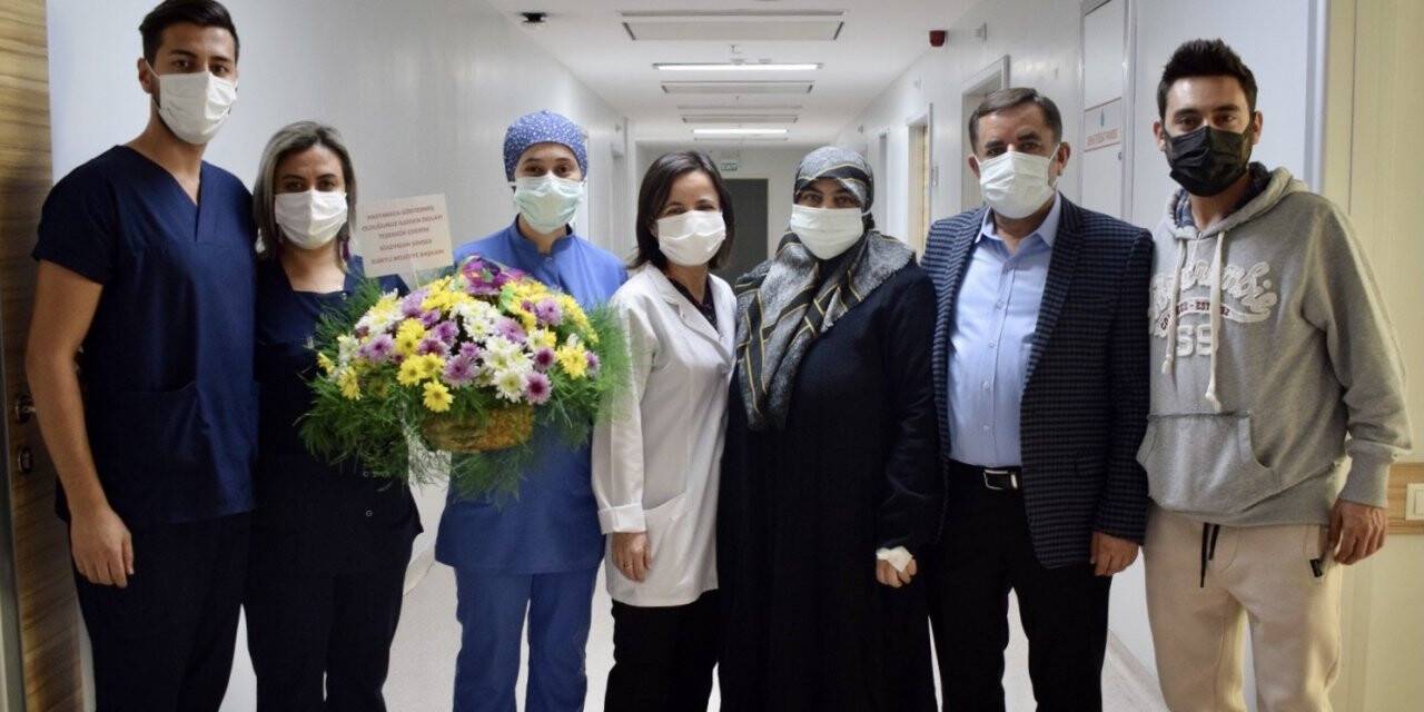Belediye Başkanı’nın eşi koronayı yendi