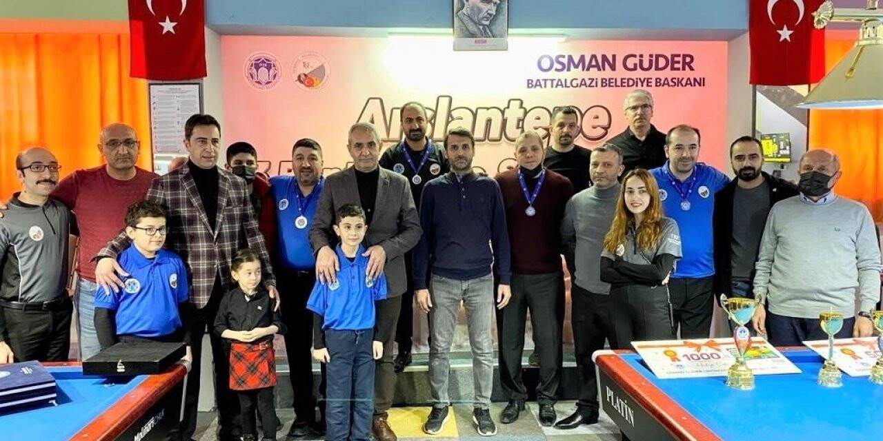 Arslantepe Bilardo Şampiyonası sona erdi
