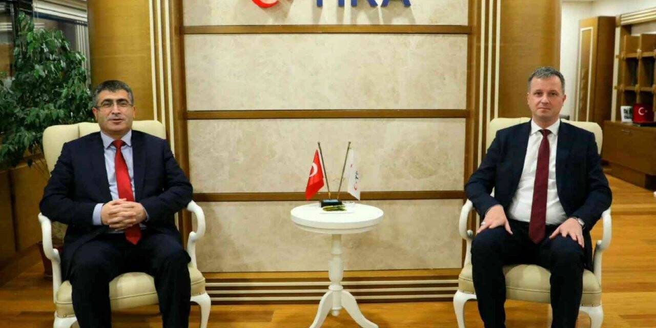 NEVÜ Rektörü Aktekin TİKA Başkanı Serkan Kayalar’ı Ziyaret Etti