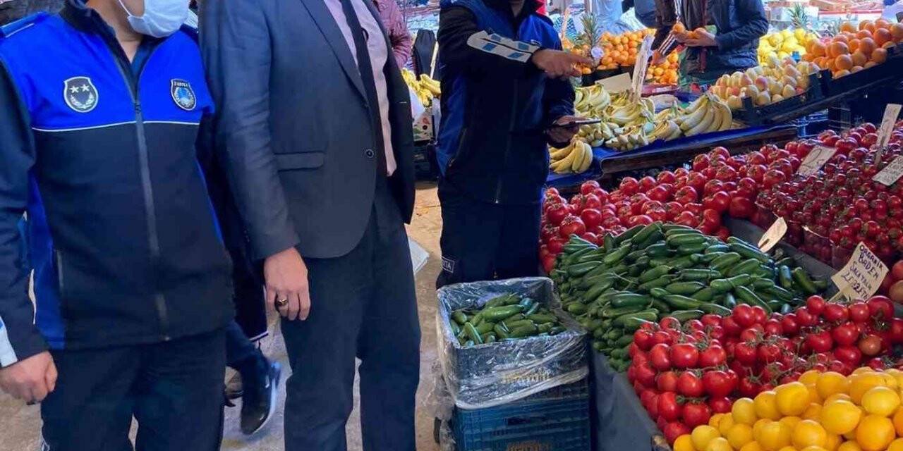 Manisa’da pazaryerlerinde ’Yarım kilo’ denetimi