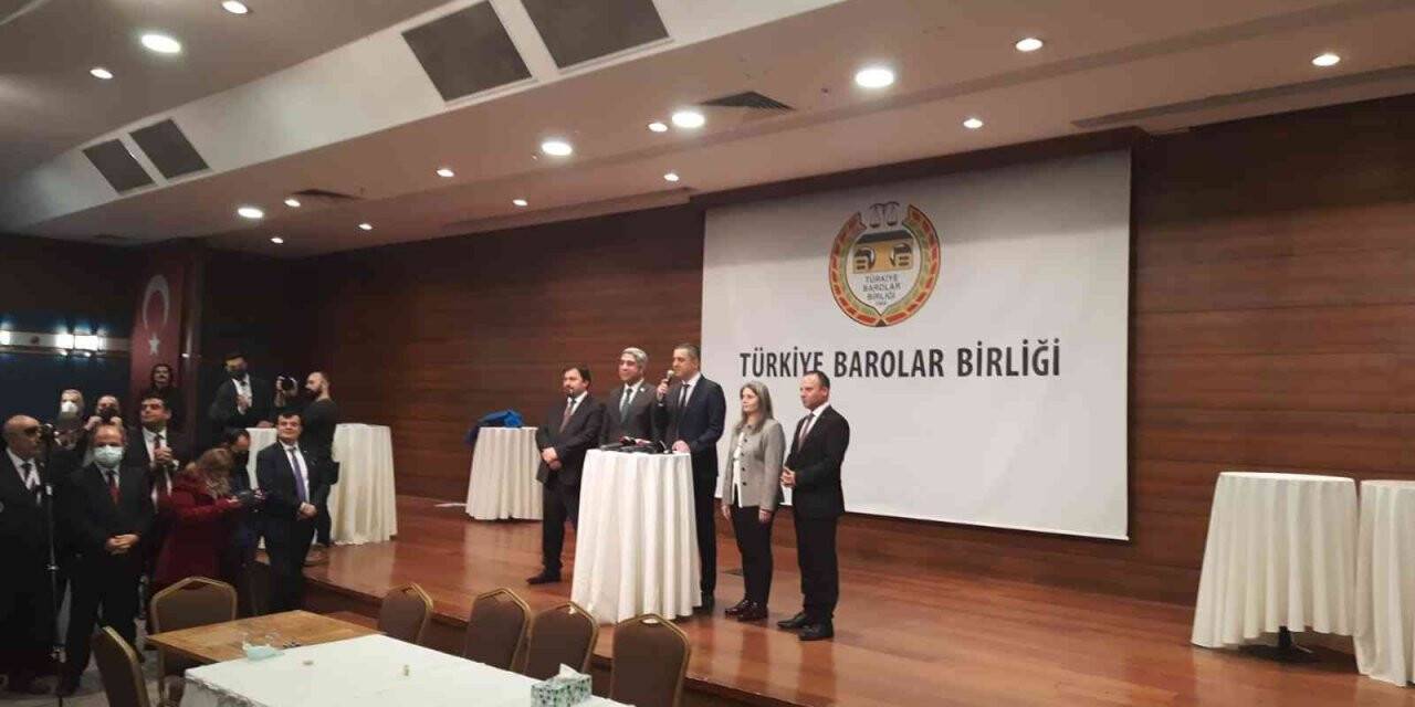 TBB’nin yeni başkanı Sağkan: “Temel hak ve özgürlüklerin teminatı olarak hissedileceği bir TBB olacaktır”