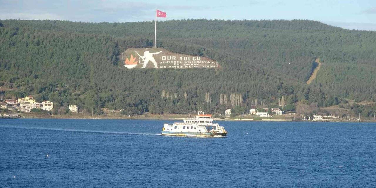 Çanakkale’de ada seferlerine fırtına engeli