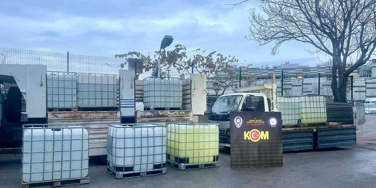 Yılbaşı öncesi sahte içki operesyonu