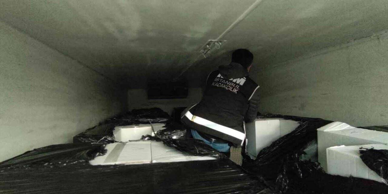 İstanbul’da yılbaşı öncesinde 7 bin 716 şişe sahte içki ele geçirildi