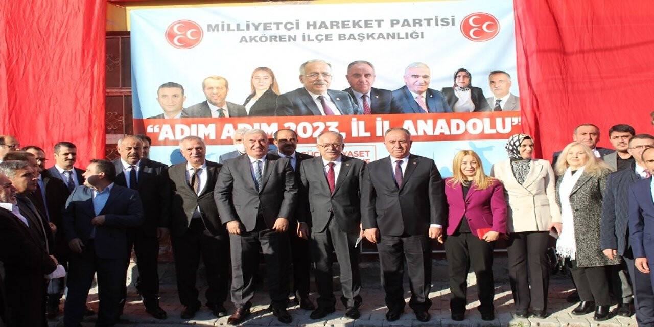 Akören’ de çok sayıda projenin açılışı yapıldı